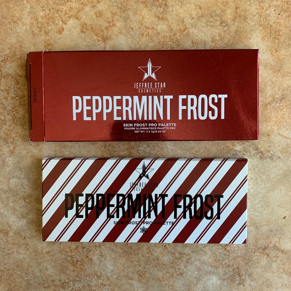 Jeffree Star Peppermint Frost Palette NIB